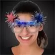 Patriotic eyeglasses with 4