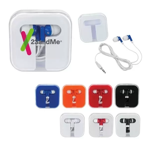 Ear Buds in Square