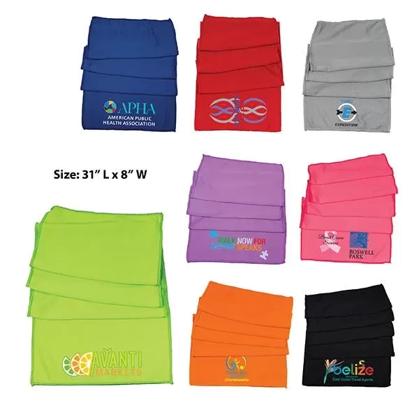 Cooling Towel, Full Color