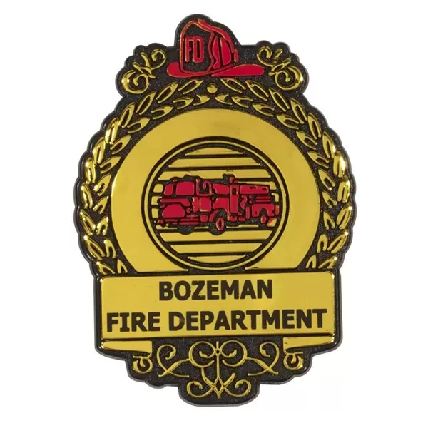 Fire Badge with clip