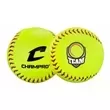 Optic yellow synthetic leather