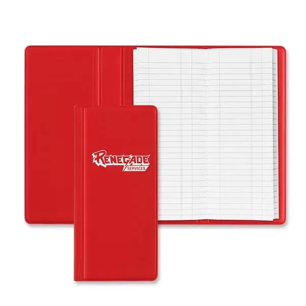 Trifold tally book with
