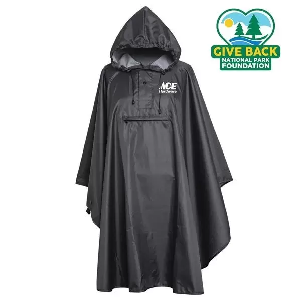 Packable Poncho  