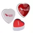 Heart Tin Candle 