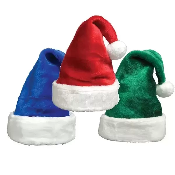 Plush Santa Claus hat