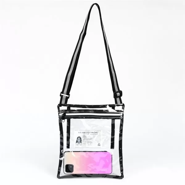 Clear Purse/ Satchel. Material: