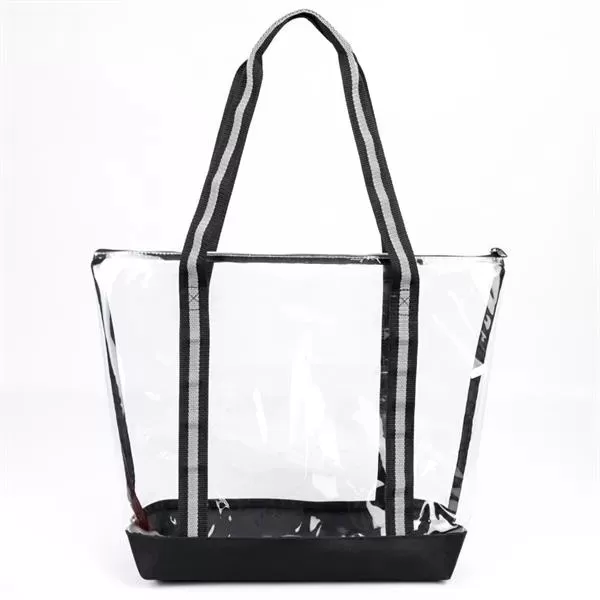 Clear Grocery Tote. Material: