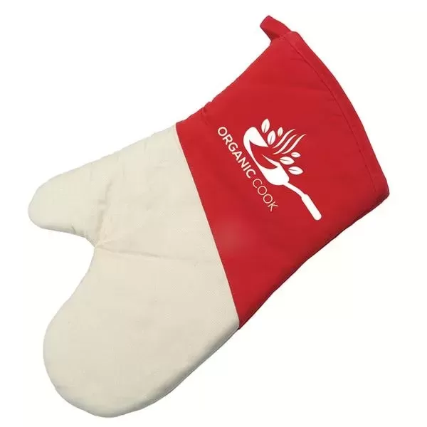 Oven mitt with a