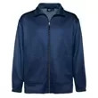 Men's full zip soft