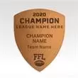 Championship shield add-on plate