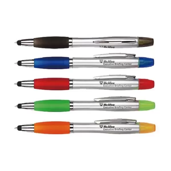 3-in-1 plastic ballpoint pen