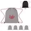 Jersey drawstring sports pack