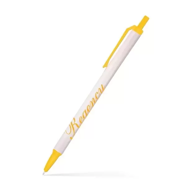 Click stick pen with