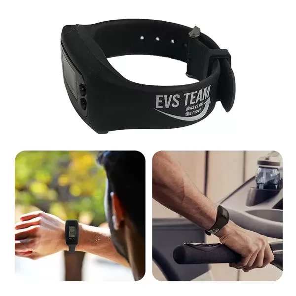 This silicone fitness band