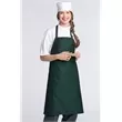 Bib apron made of