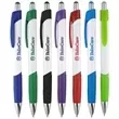 White ballpoint pen with