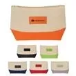 Cosmetic bag with zipper,