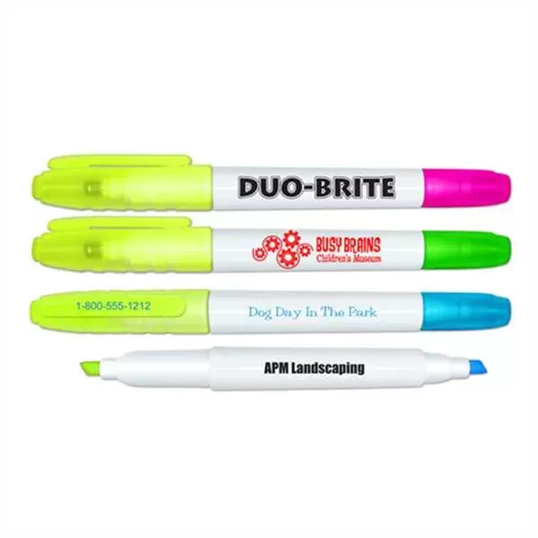 Double ended highlighter. 2