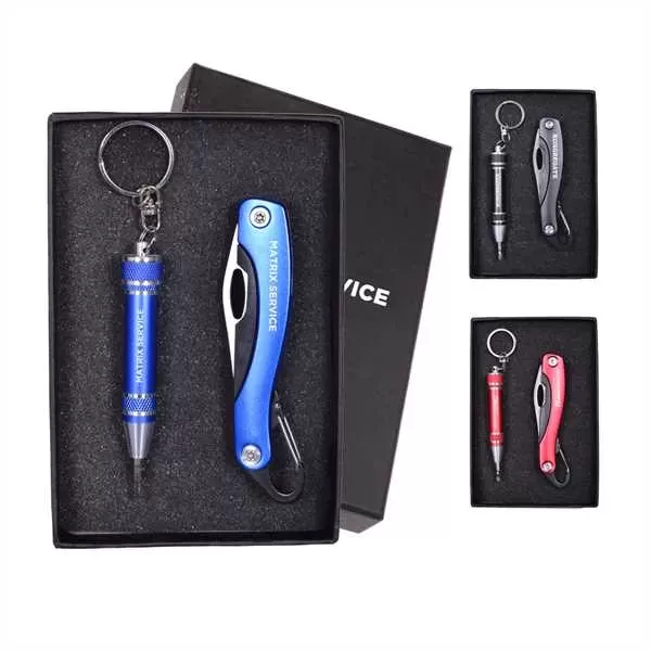 Screwdriver Keychain and Carabiner