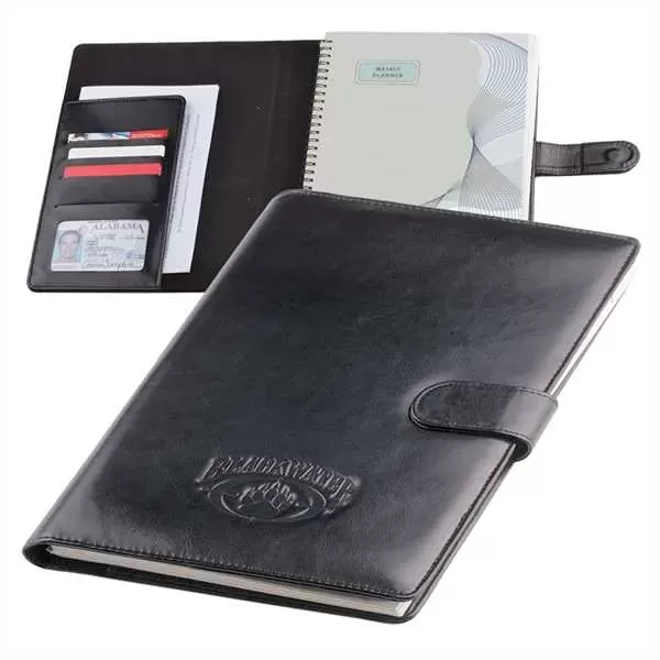 Posec Leatherette Weekly Planner.