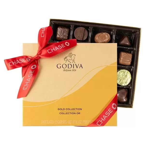 Godiva Ballotin Gold 19