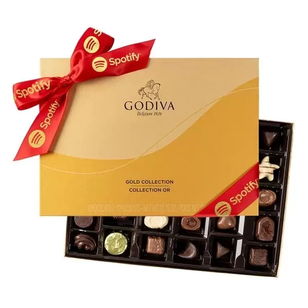 Godiva Ballotin Gold 36