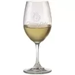 White wine glass with