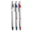 Hourglass-shaped ballpoint pen with