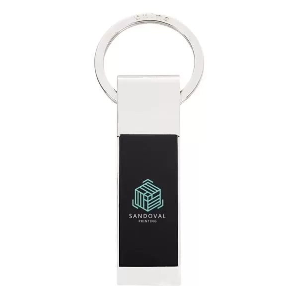 Rectangle key tag with