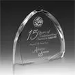 Optical crystal award with