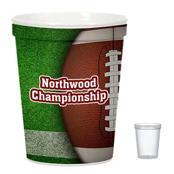 16-ounce stadium cup with