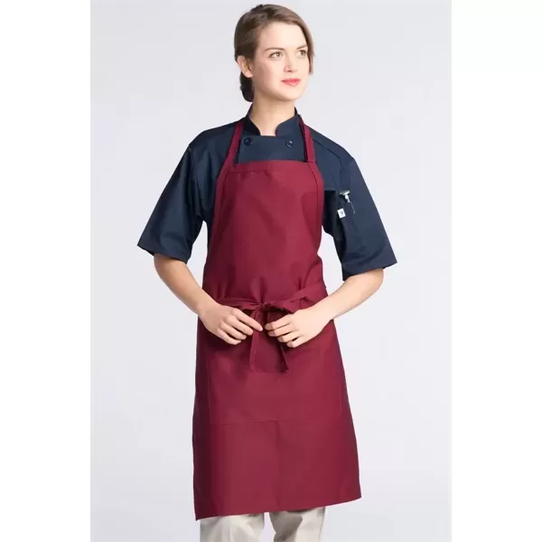 Butcher apron featuring a