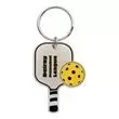 metal pickleball key chain