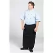 Black bar apron made