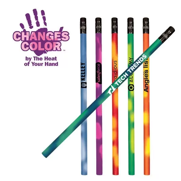 Pencil that changes color