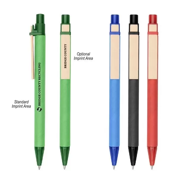 Eco-Inspired Pen With Color