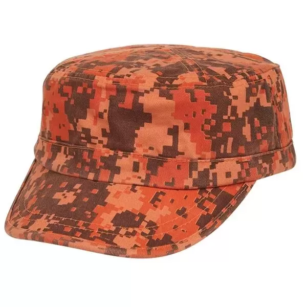 Camo washed army cap