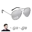 Aviator-style sunglasses with UVA