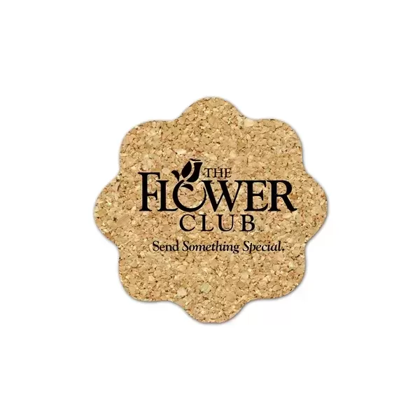 Flower Cork Coaster 