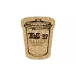 Trash Can Cork Coaster