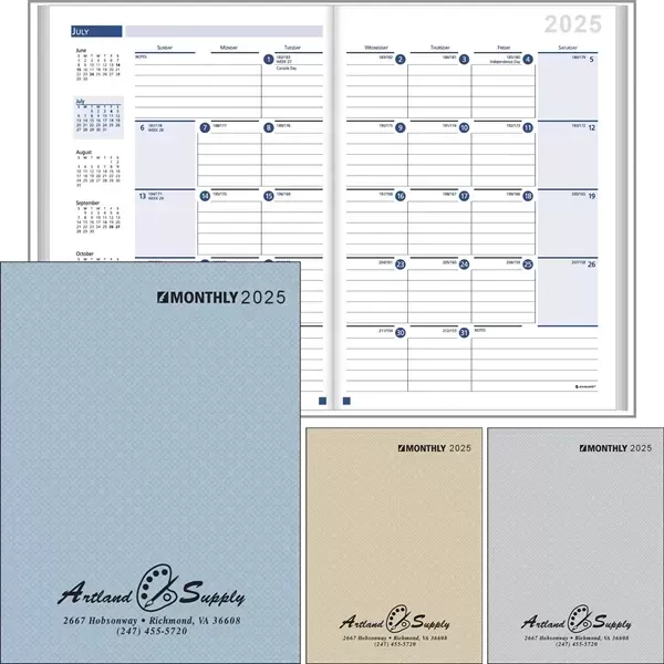 Business oriented monthly planner