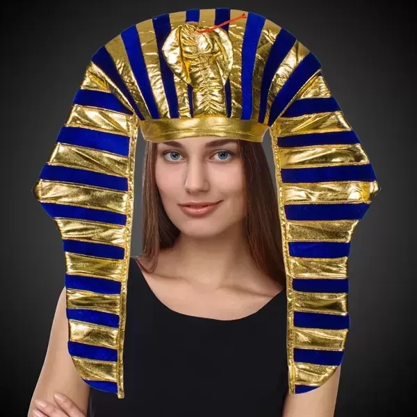Egyptian pharaoh hat with