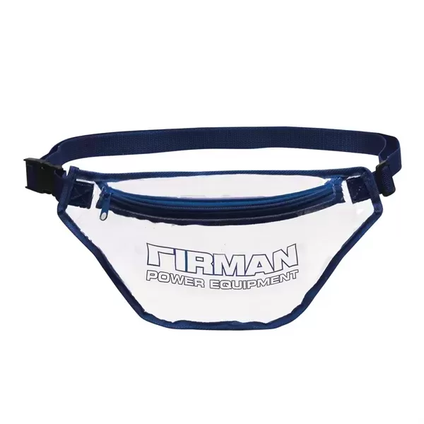 Clear PVC fanny pack