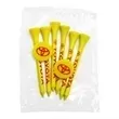 Golf tee poly packet