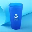 Frosted Plastic Cups 