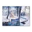 Snowy Serenity holiday greeting