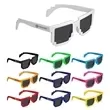 Robot sunglasses; pixelated sunglasses