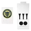 Golf tee matchbook packet