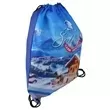 Sublimated non-woven backpack with