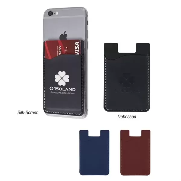 Polyurethane phone wallet with